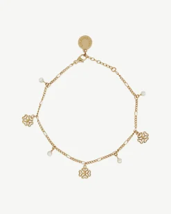 Monogram Bracelet - 22 Carat Gold Gilded