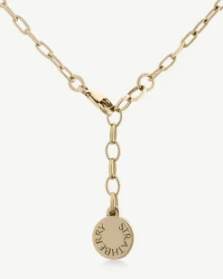 Music Bar Necklace - 22 Carat Gold Gilded