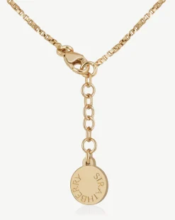 Pearl Cluster Necklace - 22 Carat Gold Gilded