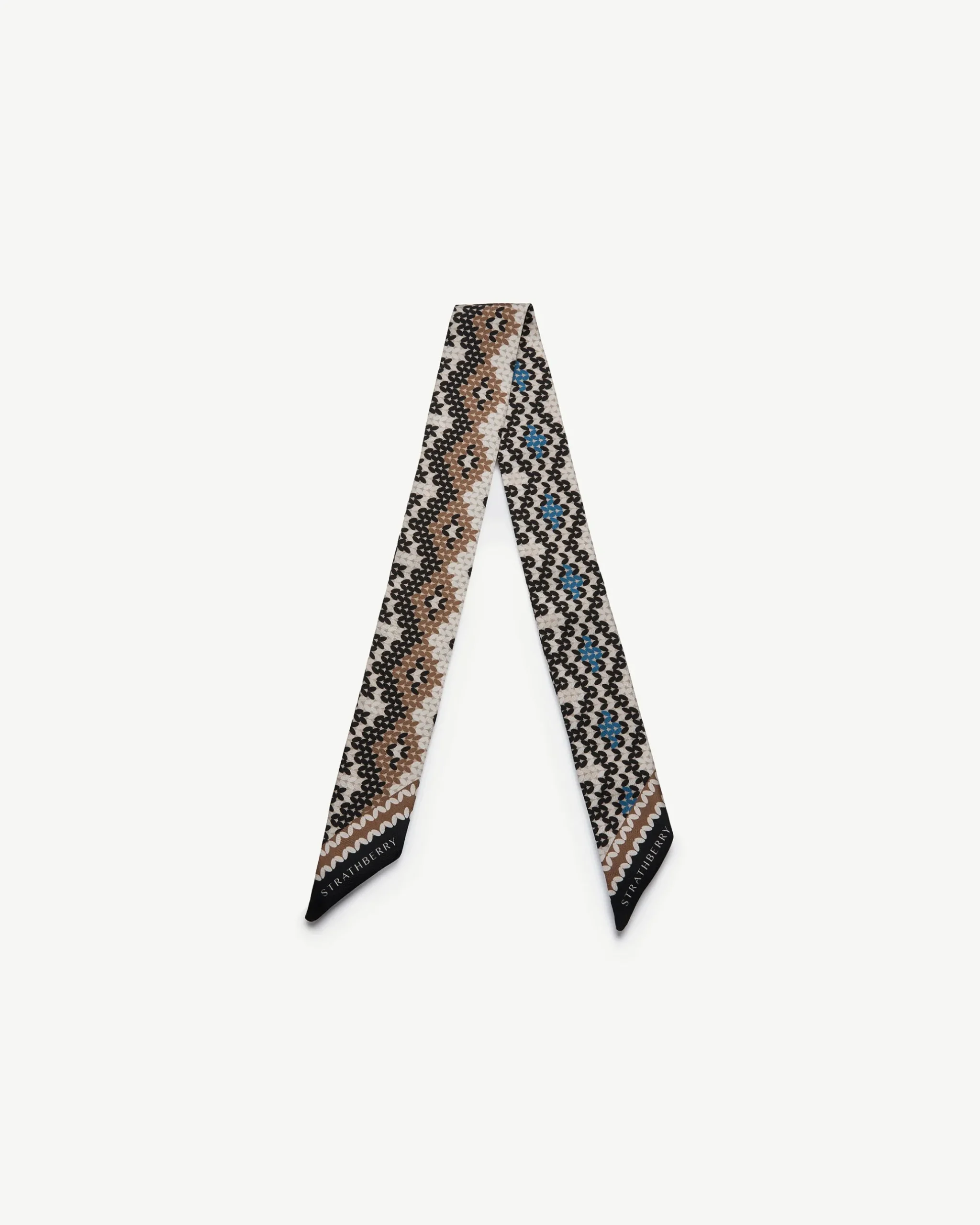 Silk Skinny Scarf