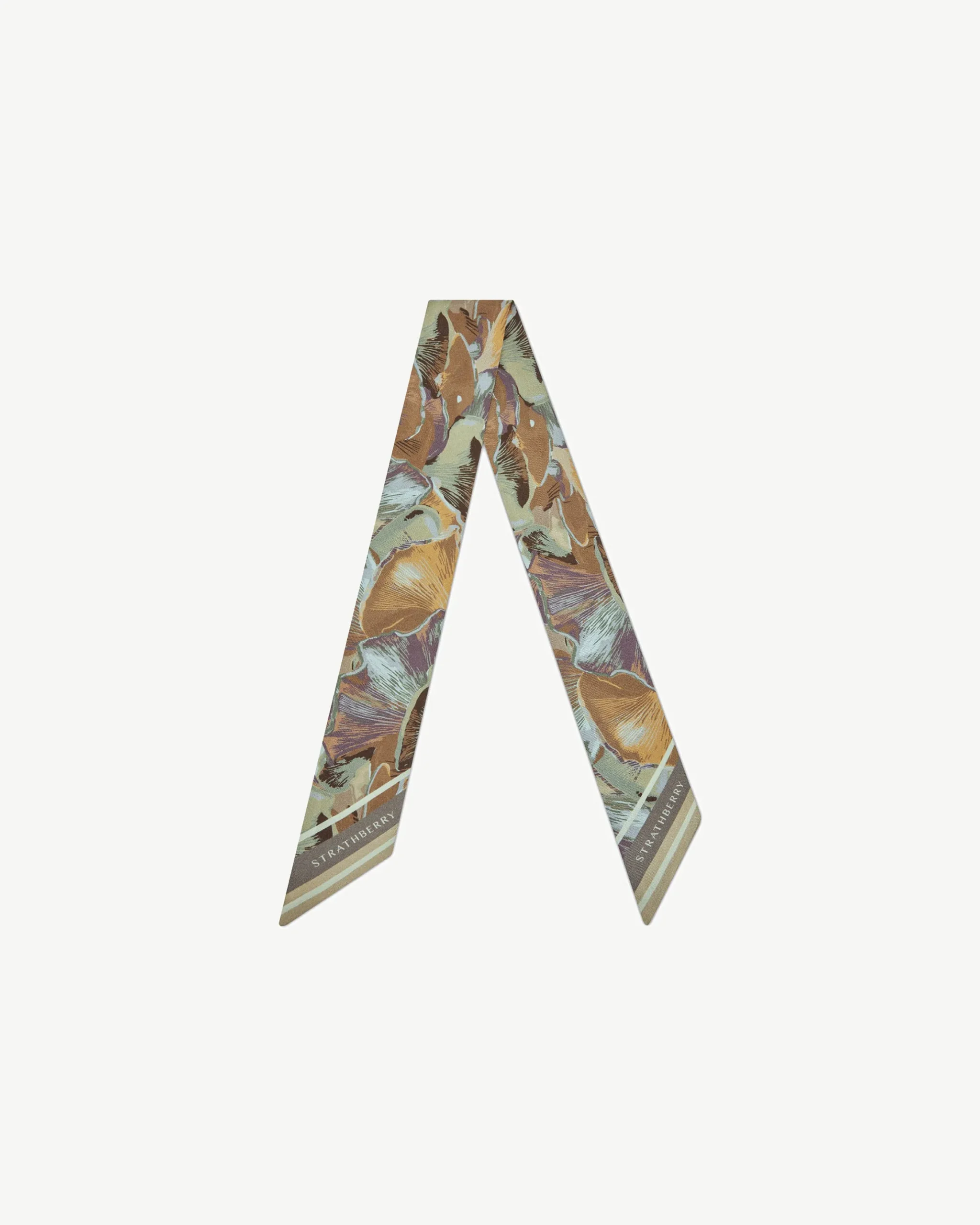 Silk Skinny Scarf