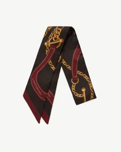Silk Skinny Scarf