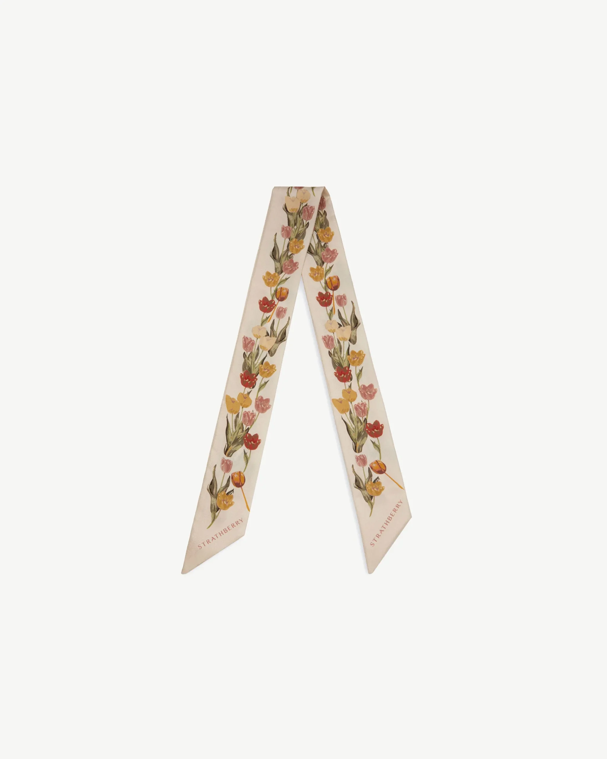 Silk Skinny Scarf