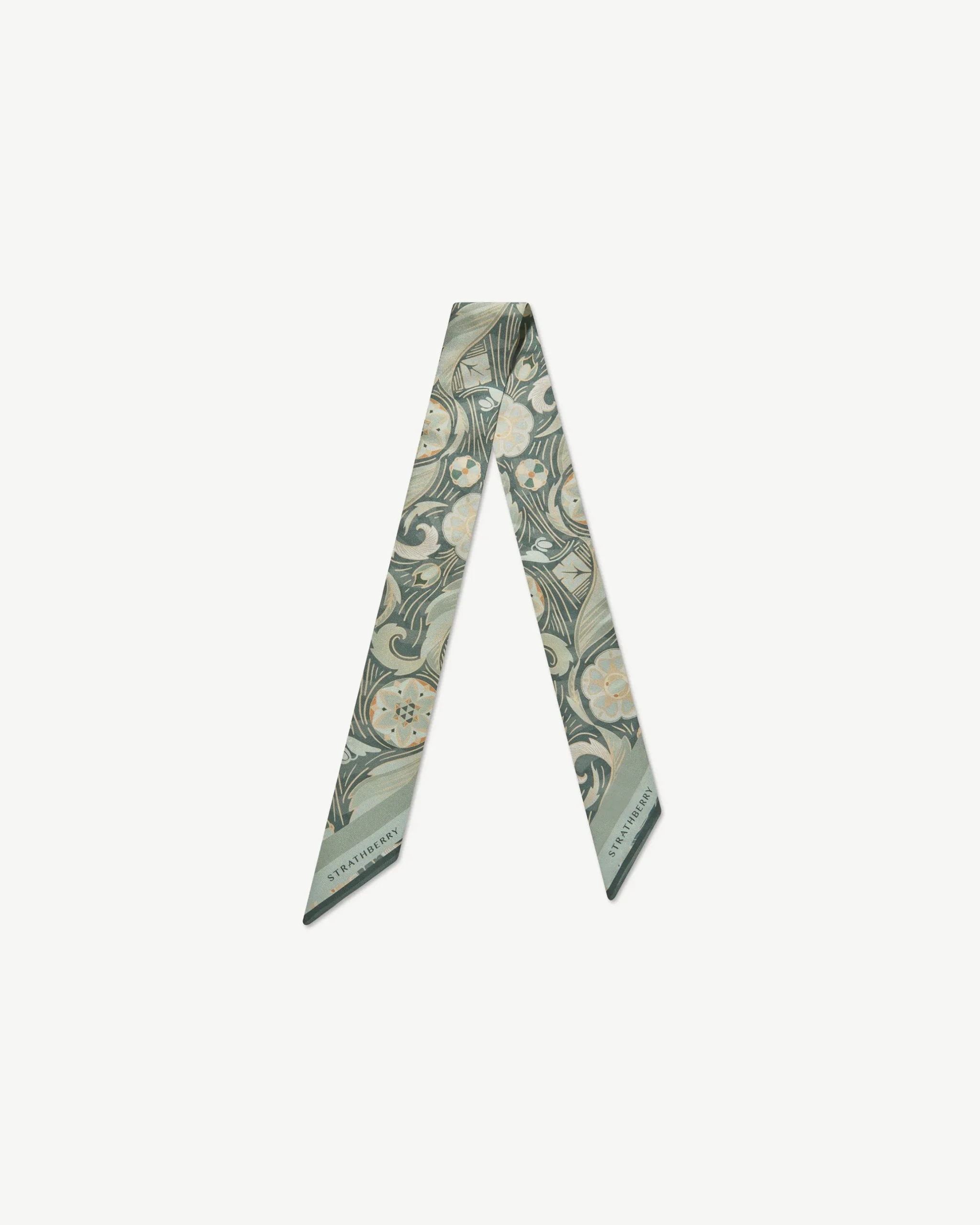 Silk Skinny Scarf