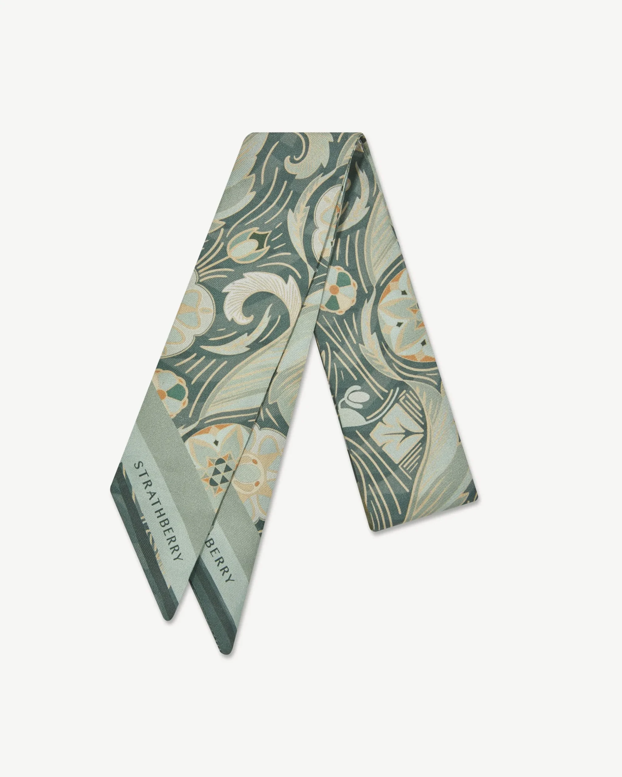 Silk Skinny Scarf