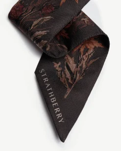 Silk Skinny Scarf