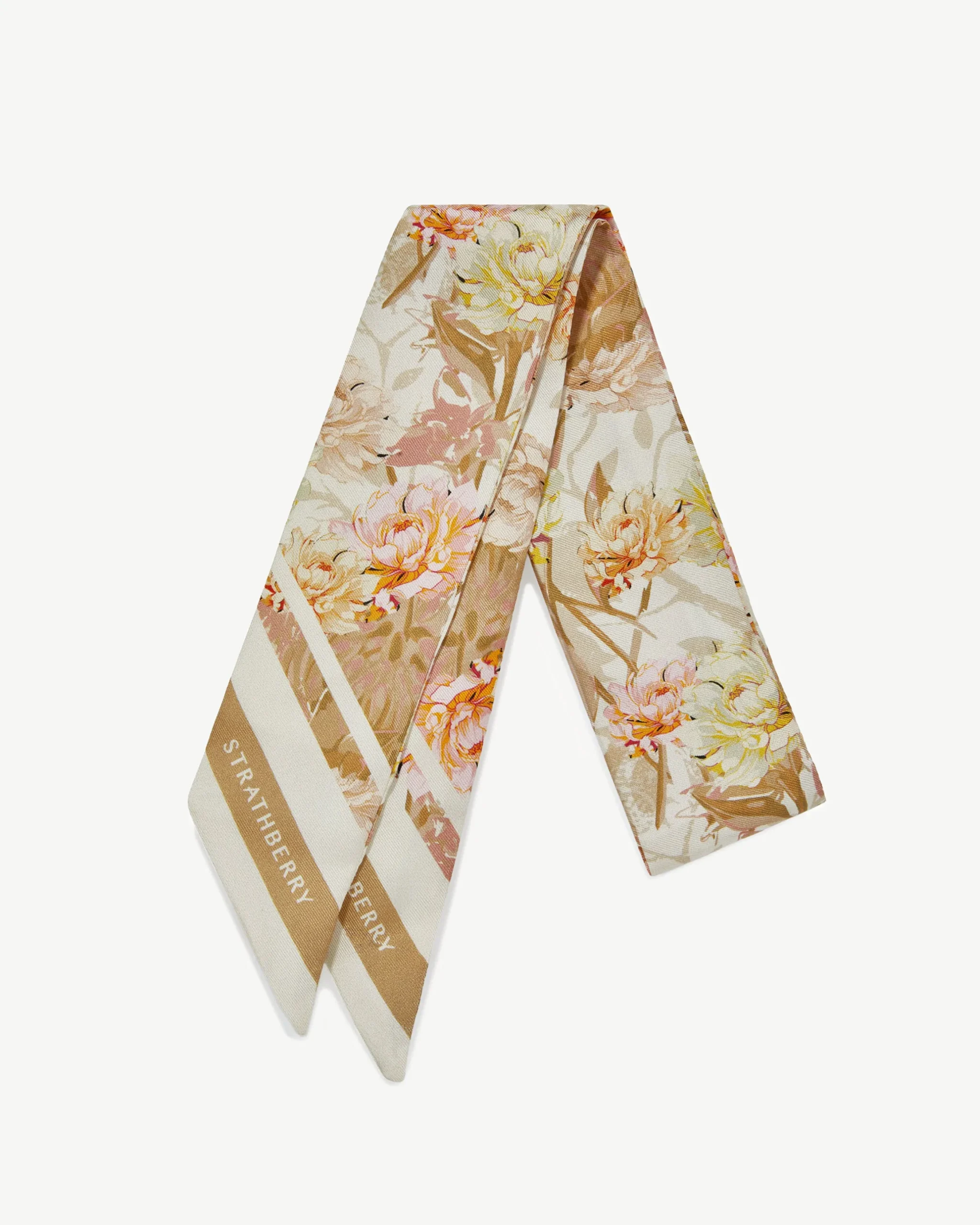 Silk Skinny Scarf