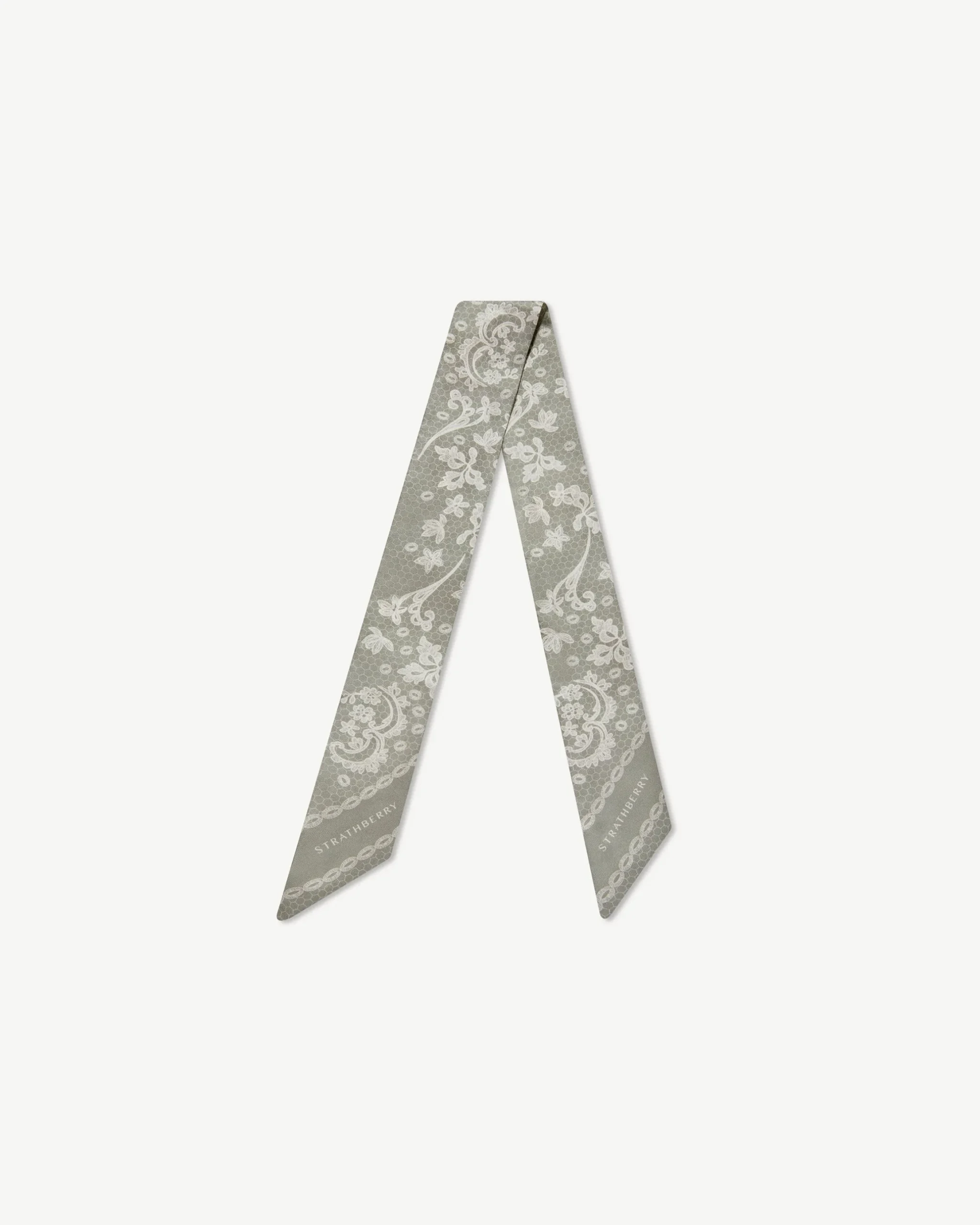 Silk Skinny Scarf