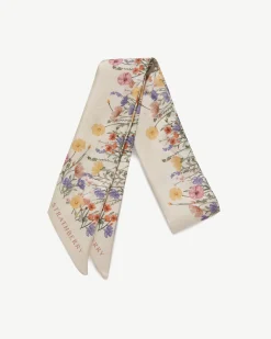 Silk Skinny Scarf