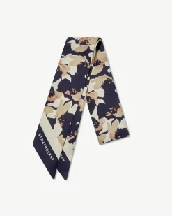 Silk Skinny Scarf