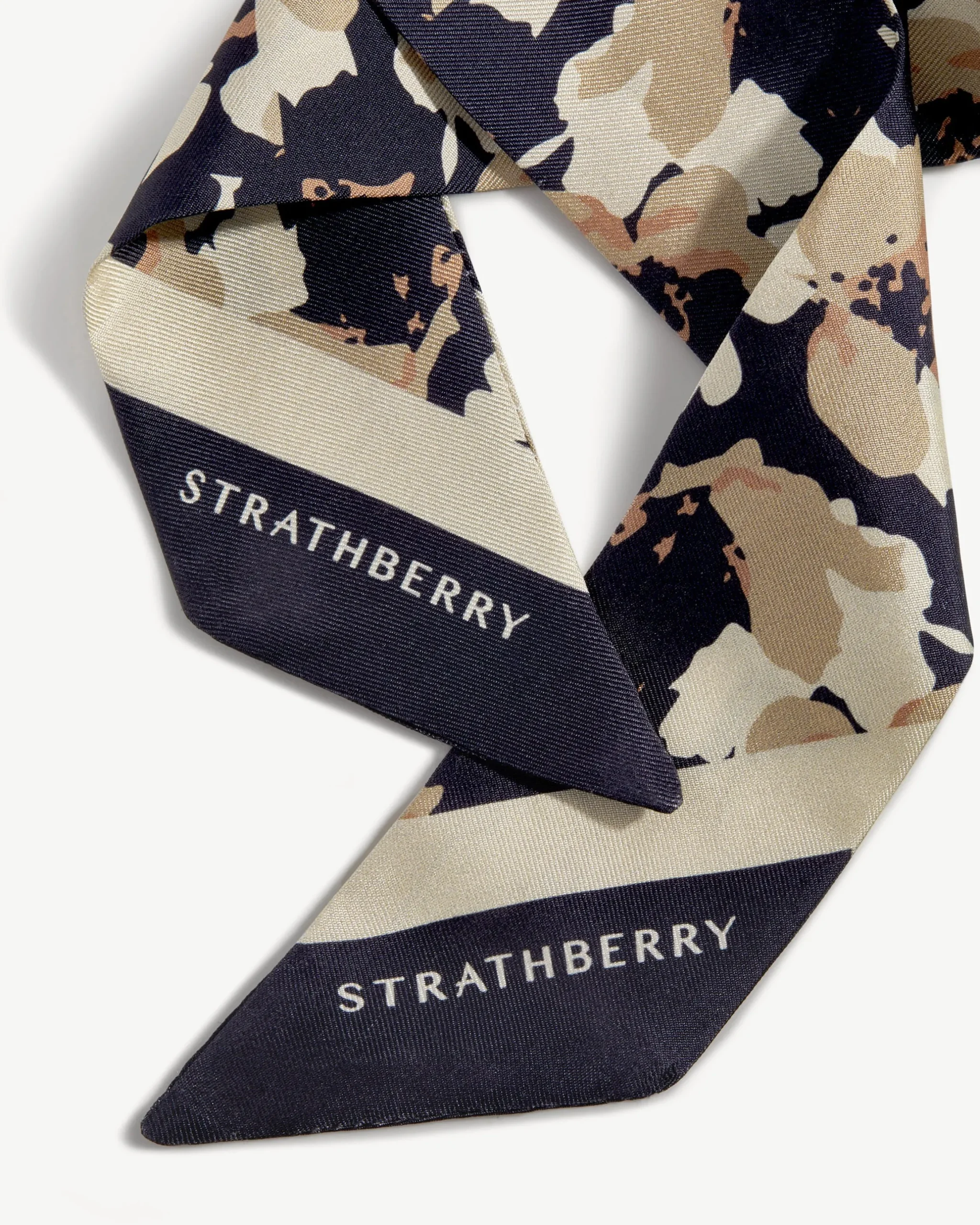 Silk Skinny Scarf