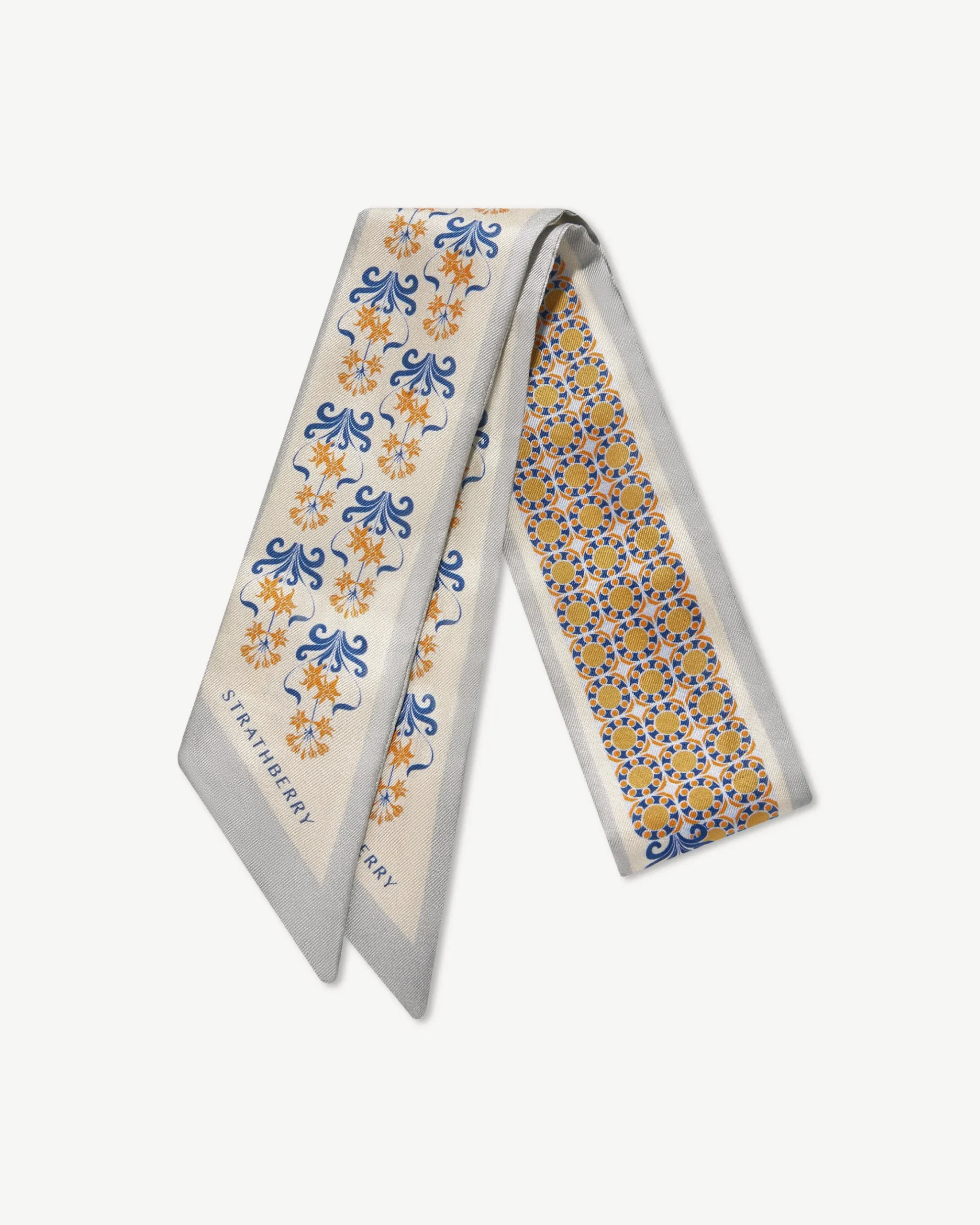 Silk Skinny Scarf
