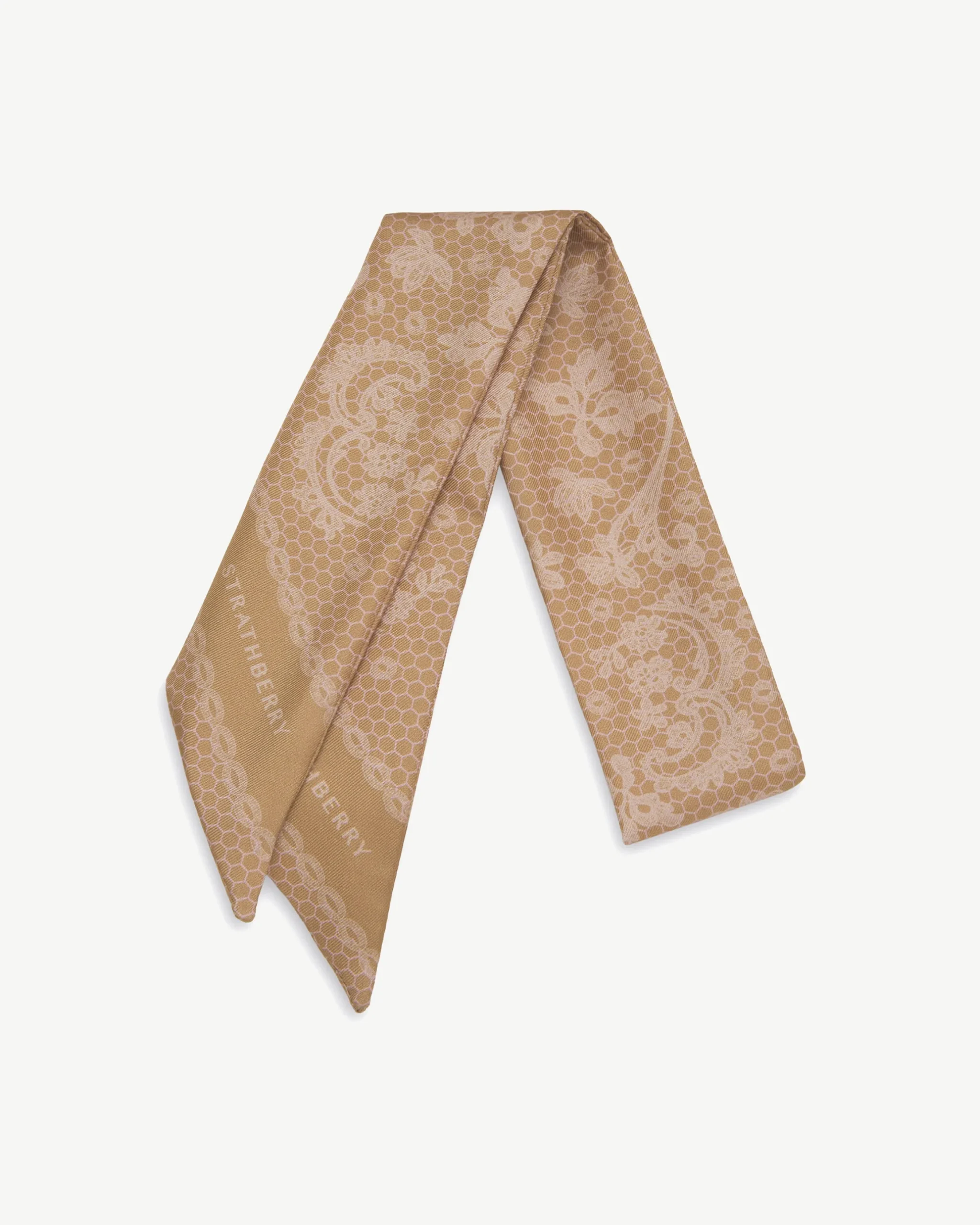 Silk Skinny Scarf