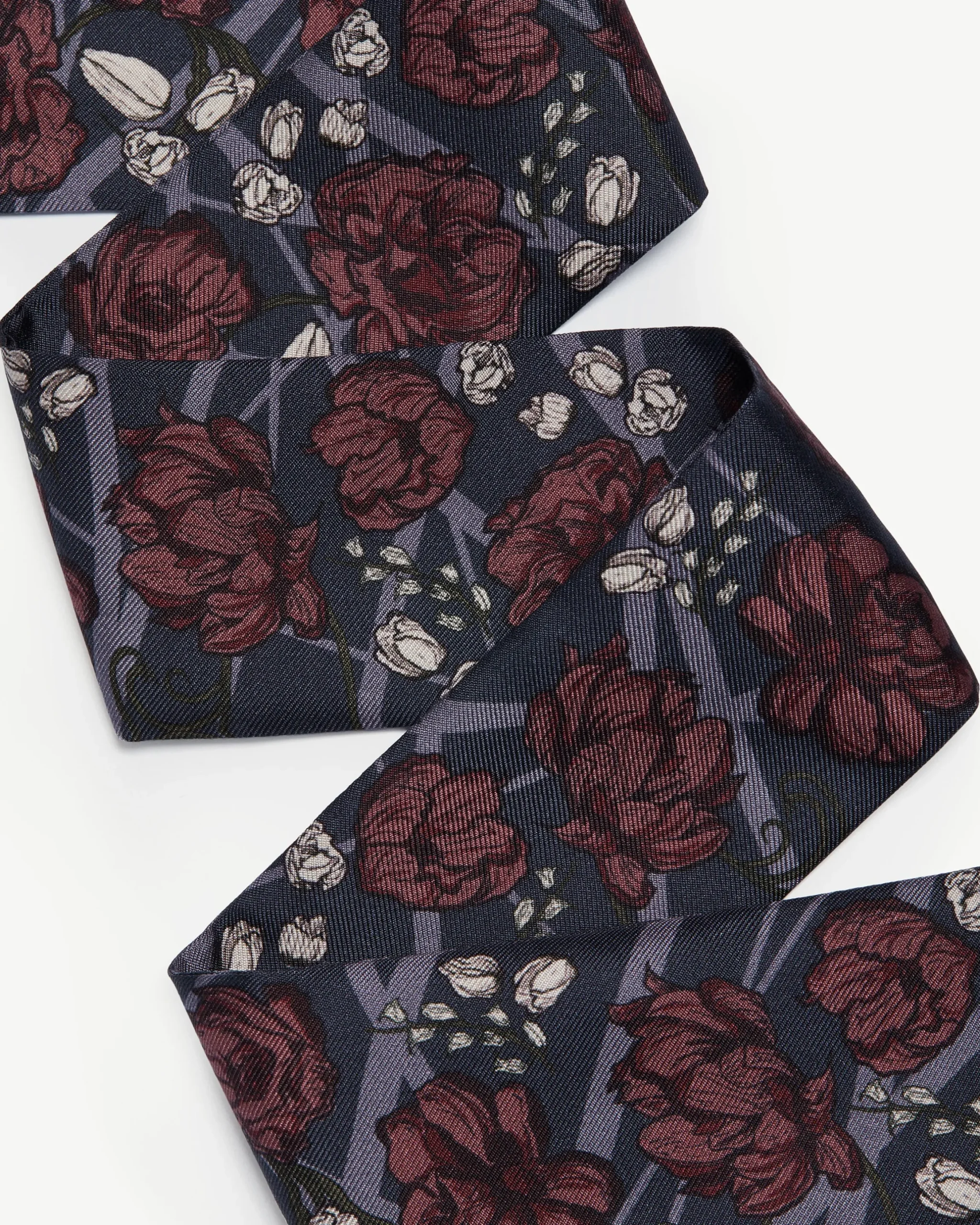 Silk Skinny Scarf