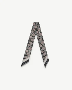Silk Skinny Scarf