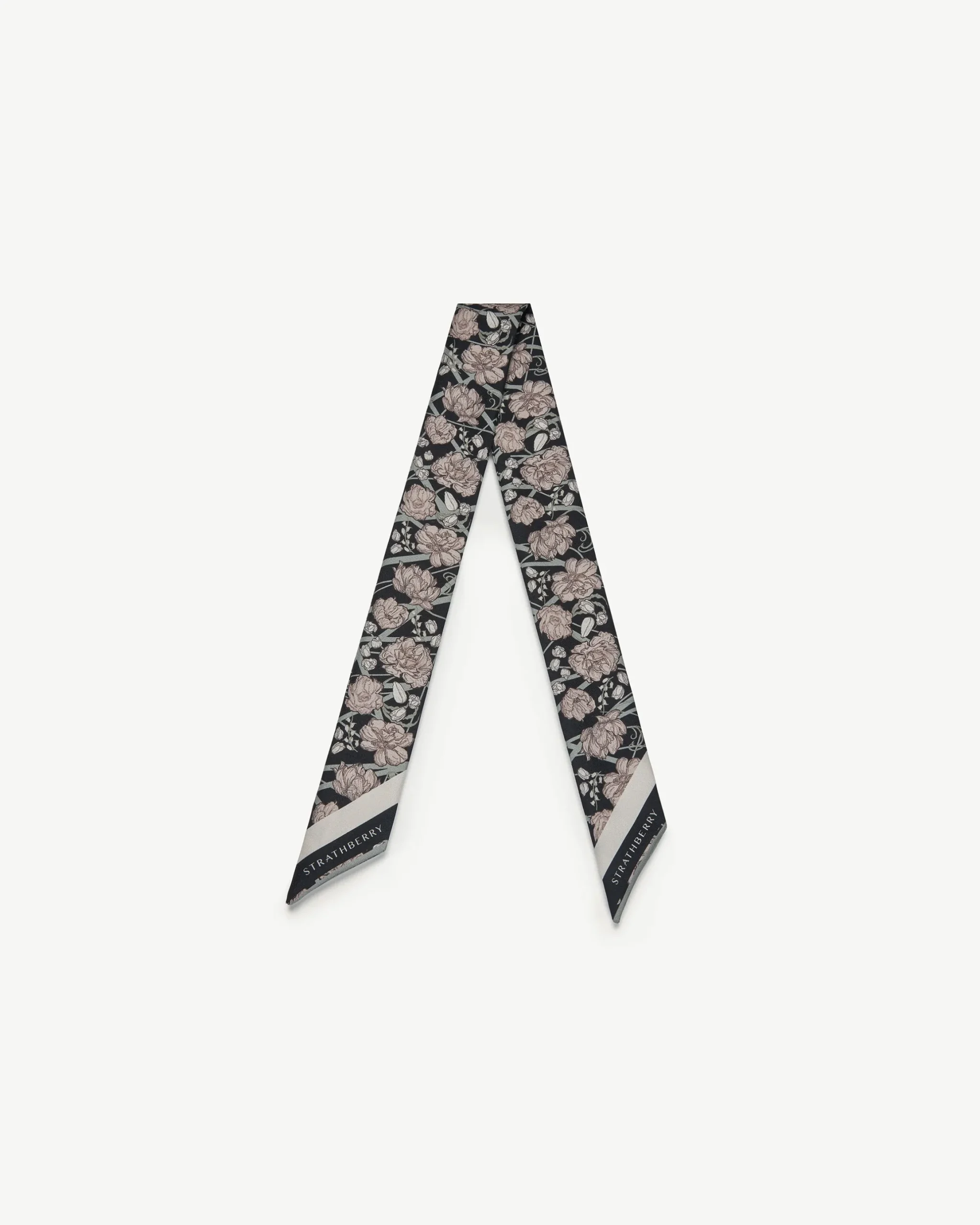 Silk Skinny Scarf