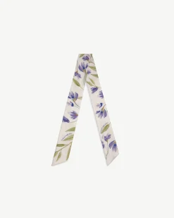 Silk Skinny Scarf