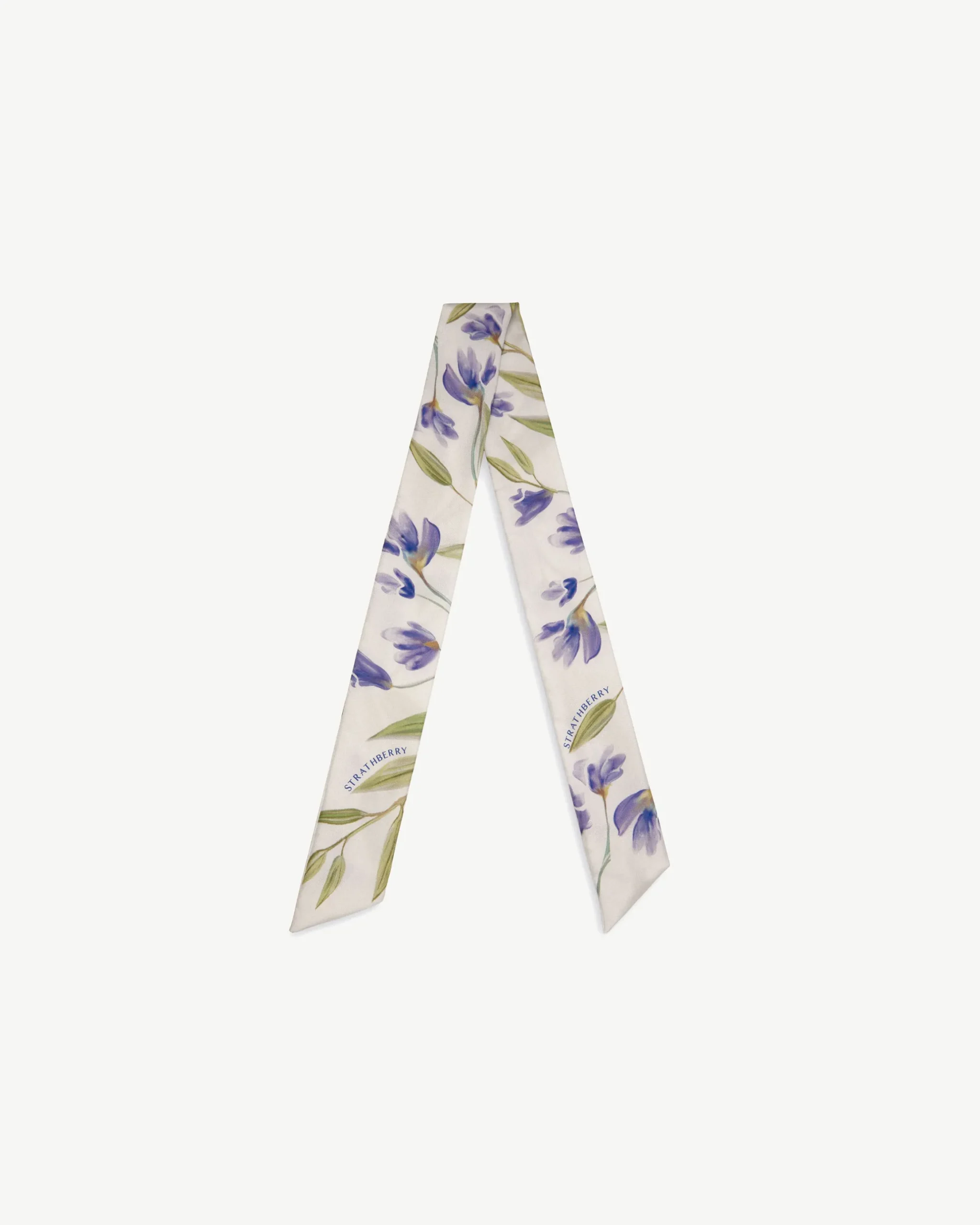 Silk Skinny Scarf