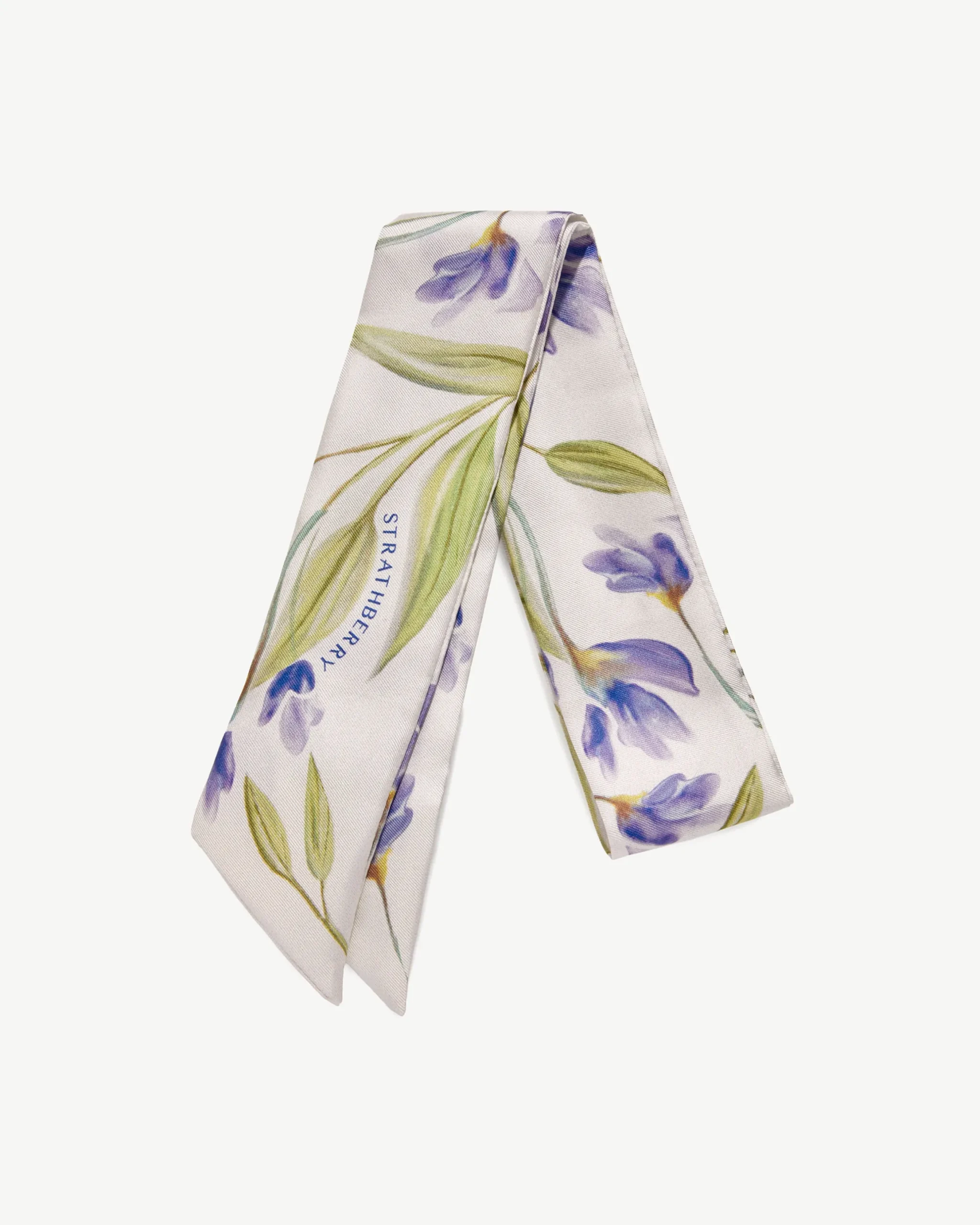 Silk Skinny Scarf