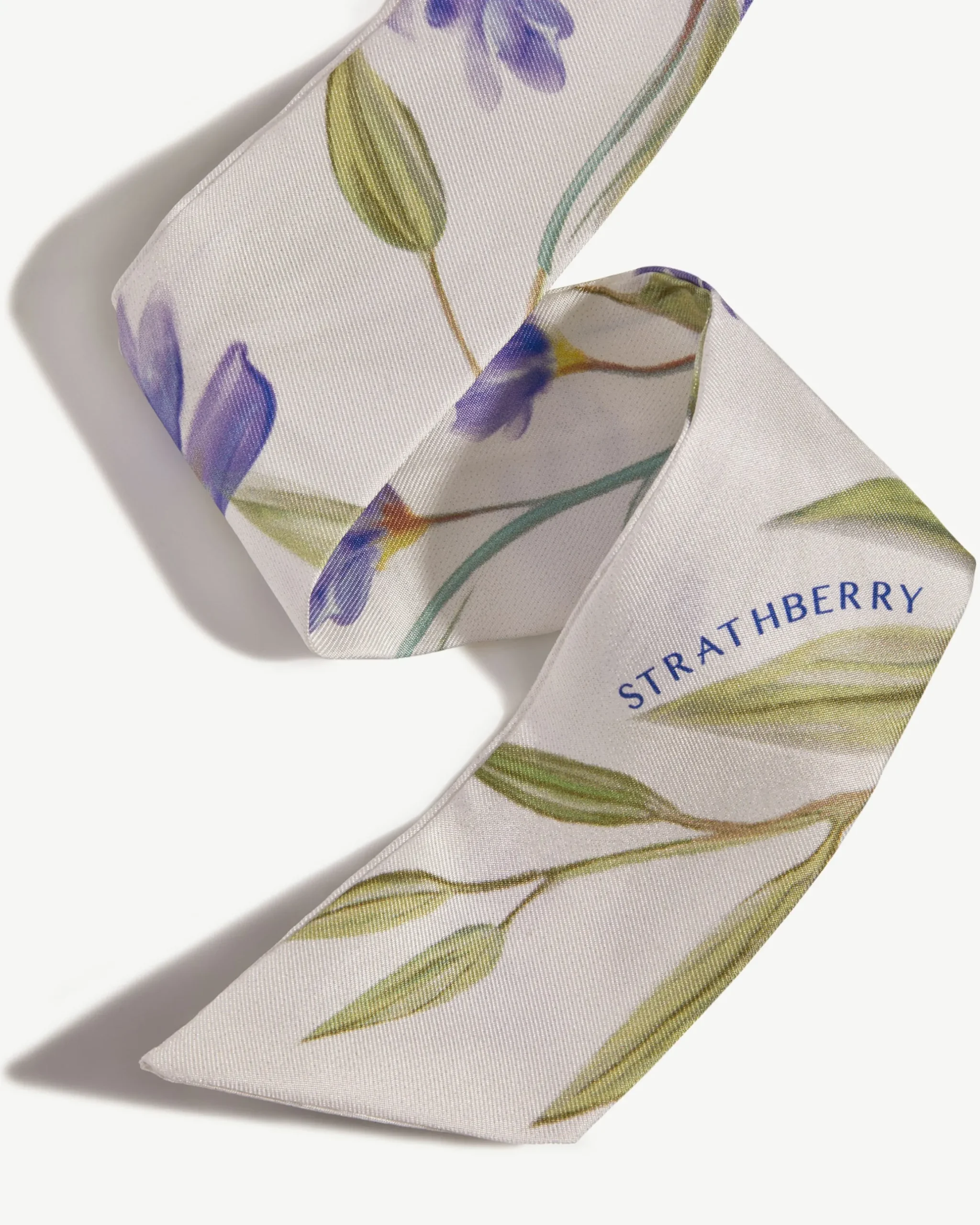 Silk Skinny Scarf
