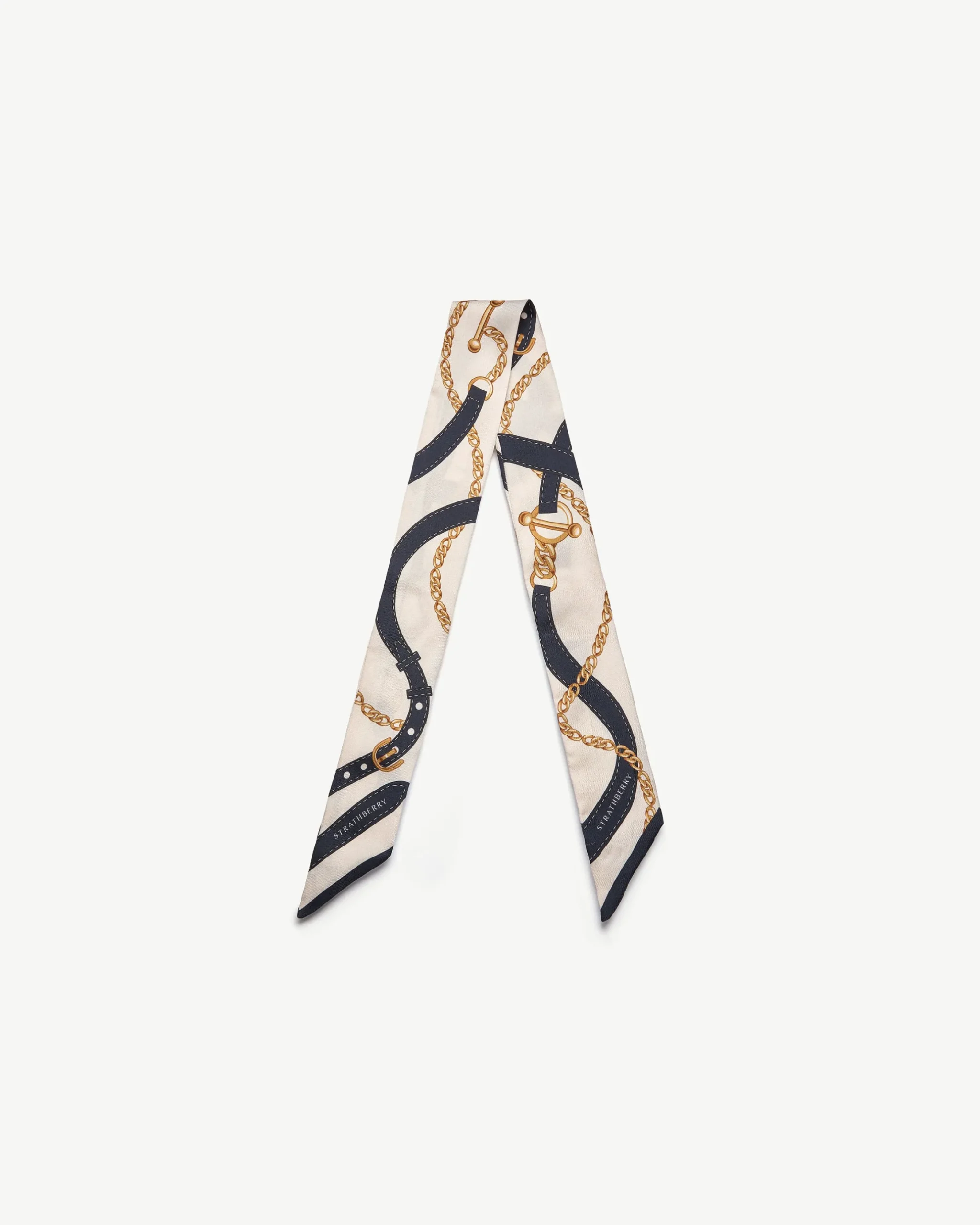 Silk Skinny Scarf