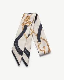 Silk Skinny Scarf