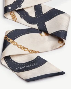 Silk Skinny Scarf