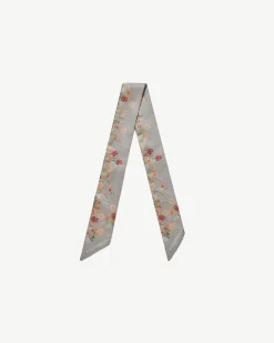 Silk Skinny Scarf