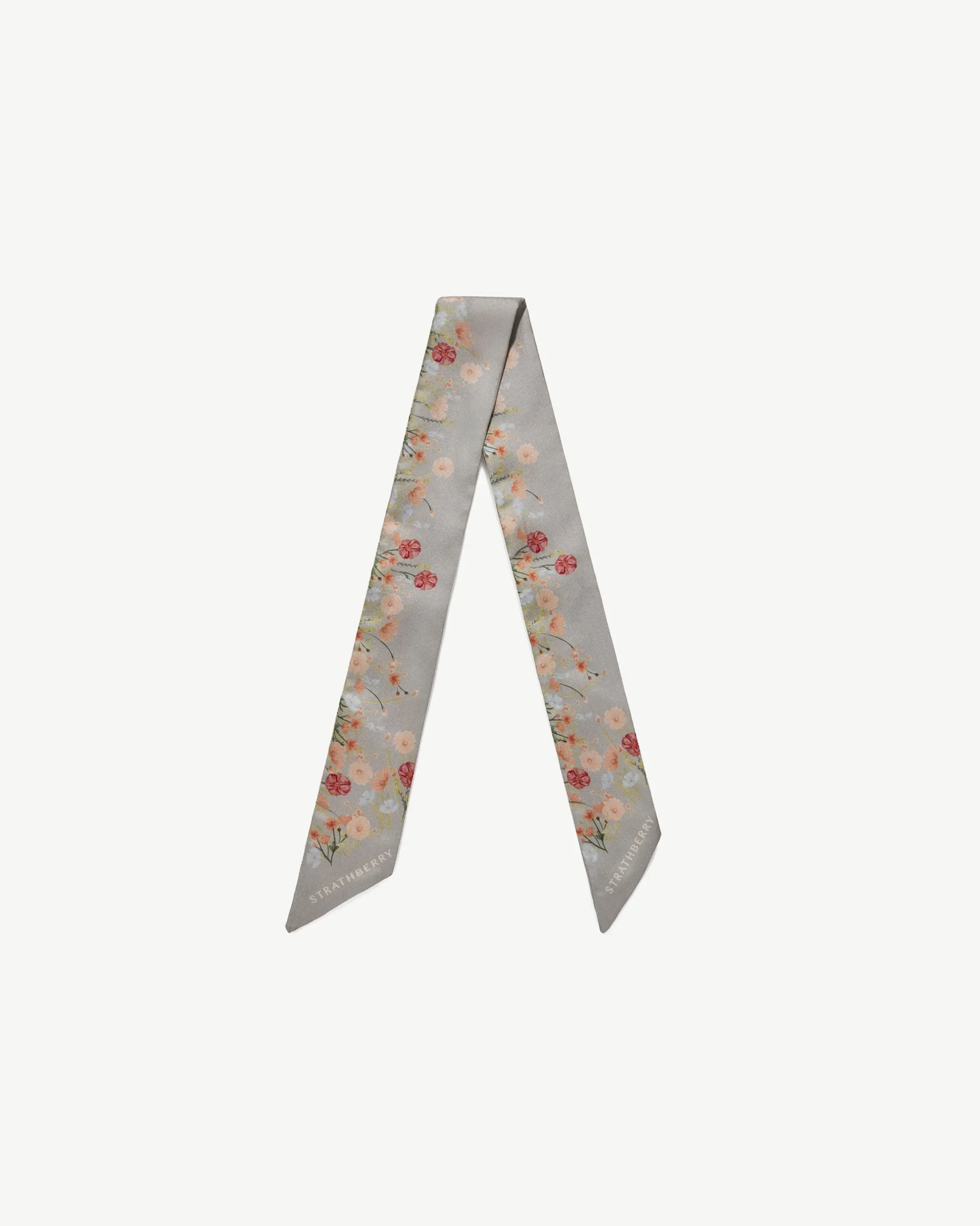 Silk Skinny Scarf