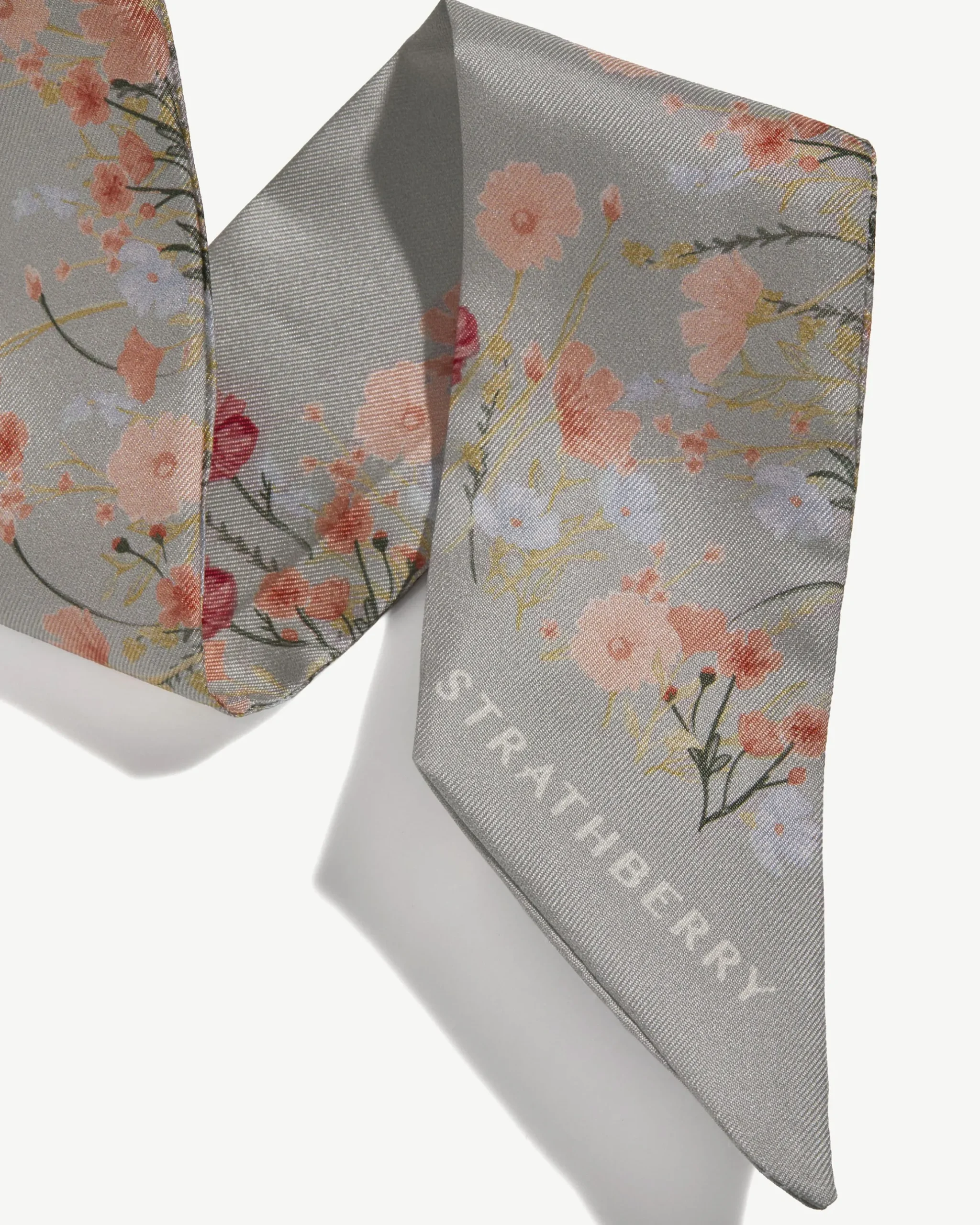 Silk Skinny Scarf